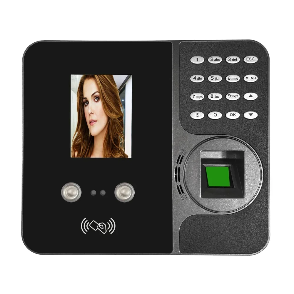 face recognition time and attendance device with WIFI and backup battery for contactless attendance Realand Face ID F-G495