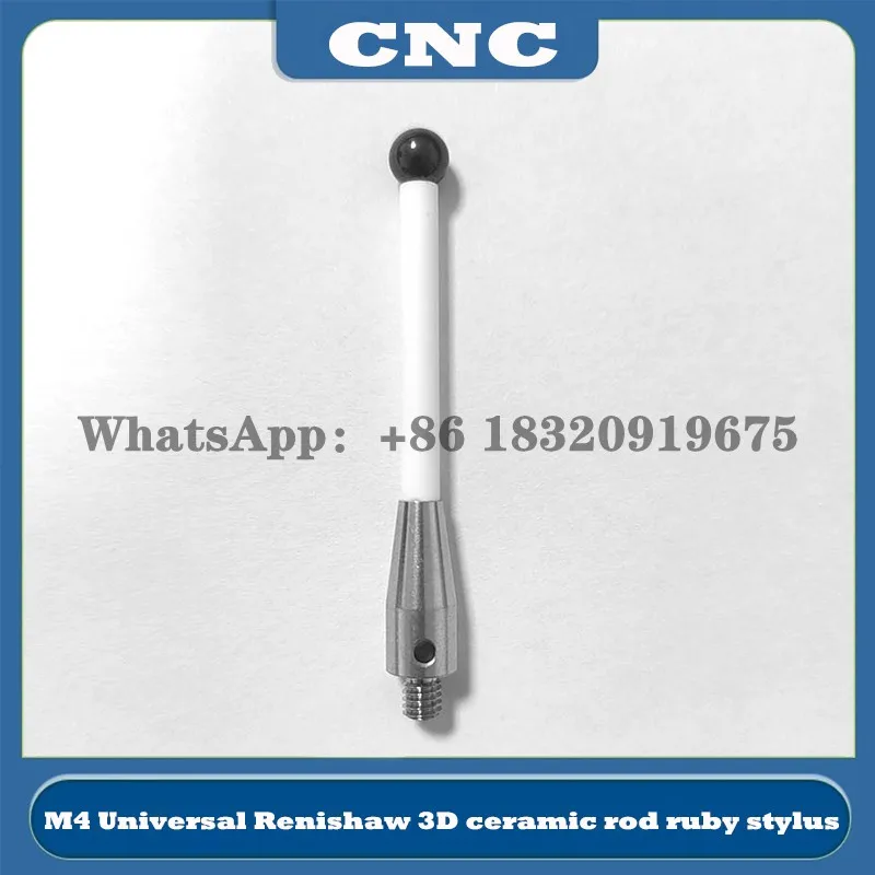 CNC M4 Universal Ceramic Probe replace Renishaw Three-coordinate Ceramic Rod ruby Stylus Probe M4-C5706 MMP25 CF-38 6.0mm