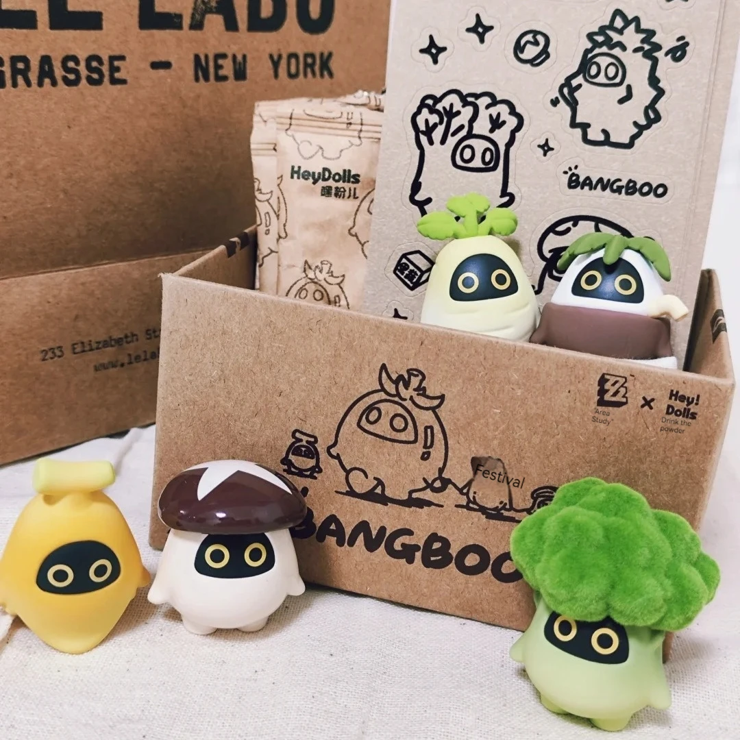 

Mihoyo Zenless Zone Zero Bangboo Bargen Kingdom Series Мини-слепая коробка Симпатичные овощи Фрукты Фигурка Коллекционная модель Игры Подарки