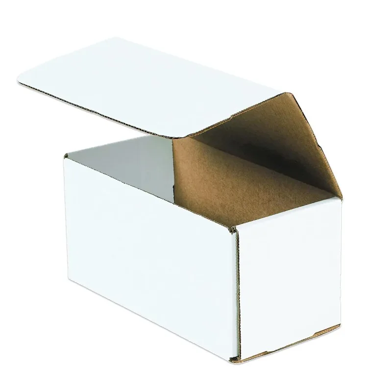 10x6x6 Shipping Box Small (50 Pack) Heavy Duty Corrugated Cardboard Box, Home and Office Moving Supplies