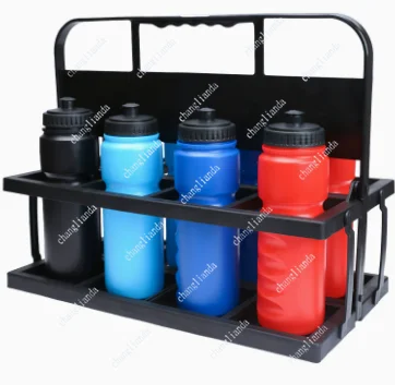 Soccers Portabotellas de agua Gimnasio port átil 8 paquetes para fútbol Hockey Fútbol Basket shelf