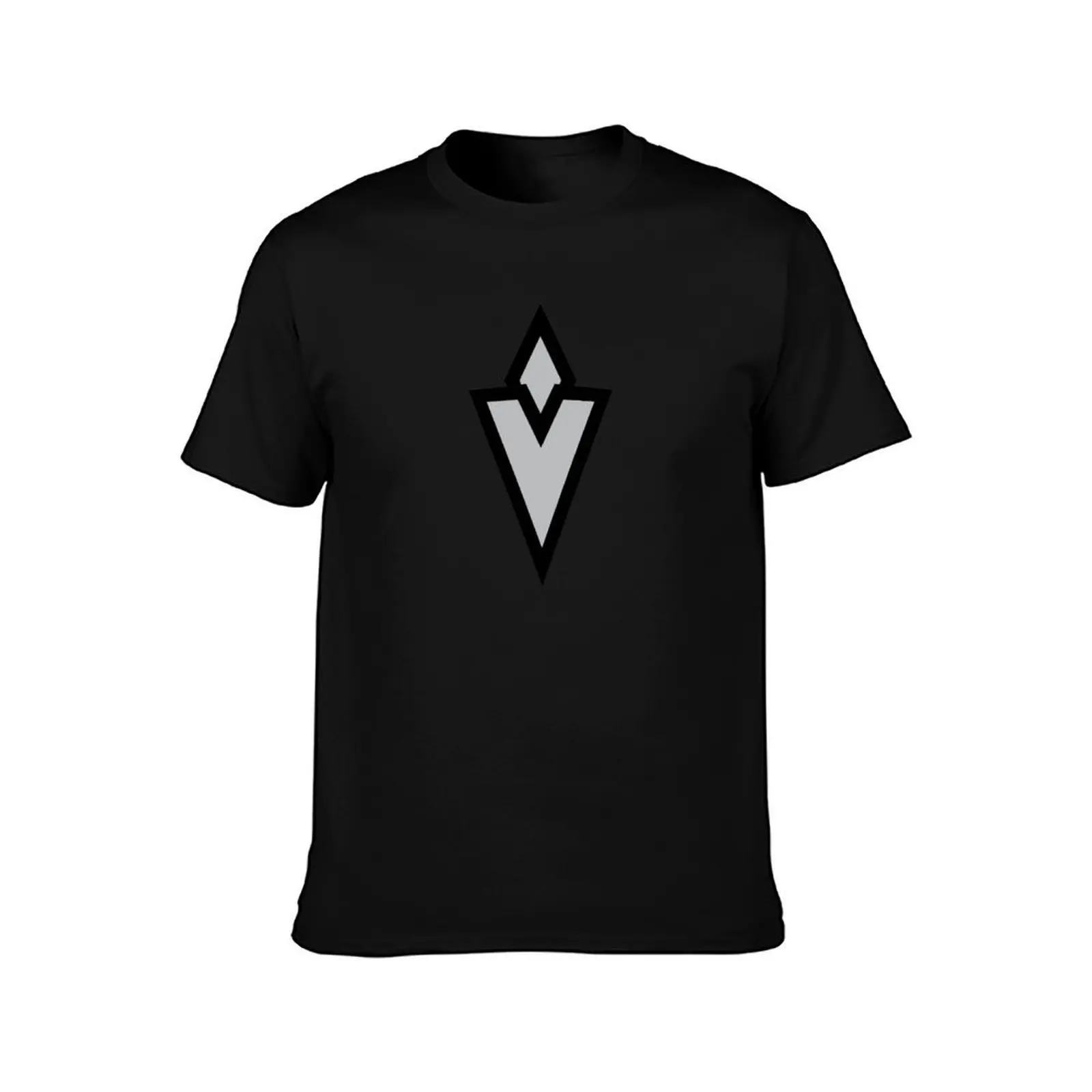 Quest Marker Sticker T-Shirt, Summer Casual Cotton Tee, Oversized Streetwear Tops, Vintage Graphic Print, Loose Fit Short Sleeve