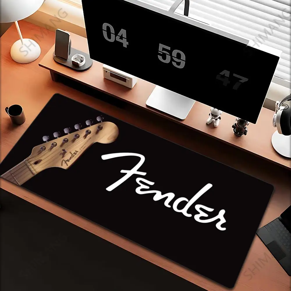 

Large Mouse Pad Xxl Mousepad Fender Guitar Gamer Keyboard Mat Game Mats Office Accessories Mausepad Gaming Computer Table Stitch