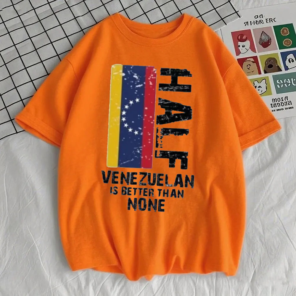 فنزويلا تي شيرت Hasta El تي شيرت نهائي كون فنزويلا تي شيرت للجنسين النساء الرجال تي شيرت فريد Crewneck ملابس الشارع الشهير #4