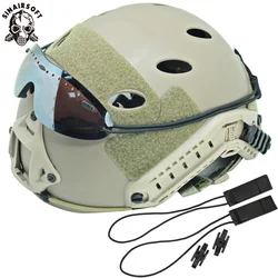 Goggles Auxiliary Line Hook And Loop For Fma Fast Helmet Combat Tactical Helmet Accessory Sunglass Line Goggles Lanyard