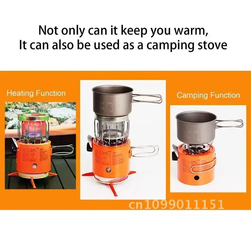 سخان التخييم للخيمة مواقد الطبخ المحمولة مع سخان كفاءة السياحية في الهواء الطلق بقاء والعتاد كوك الصيد العالي للموقد