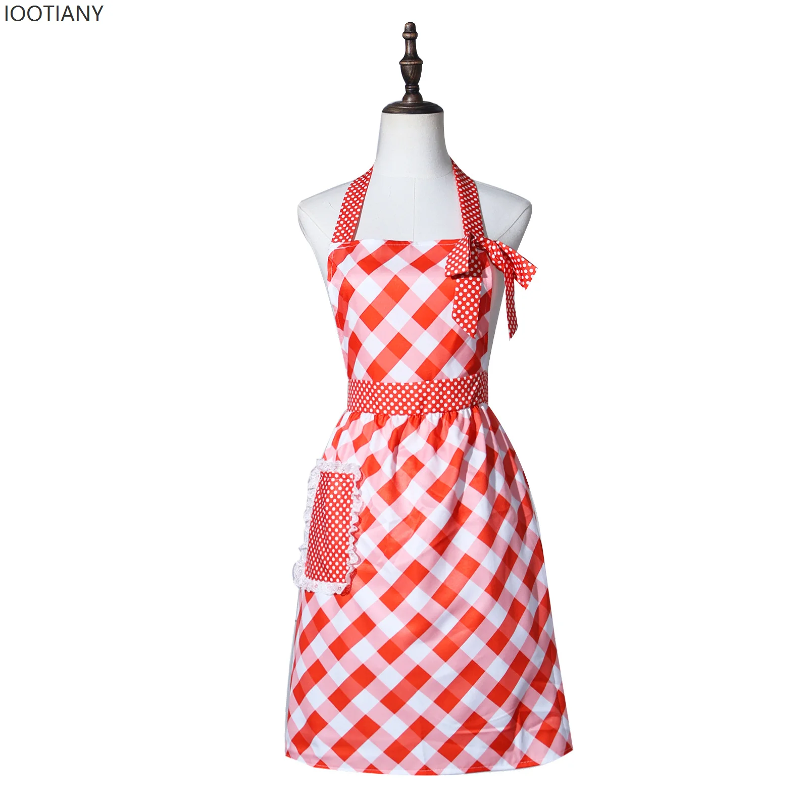 Musical Waitress Game Anime Cosplay Costume Apron Halloween Festival Party Carnival Nightclub Bar Uniform Performance Outfit