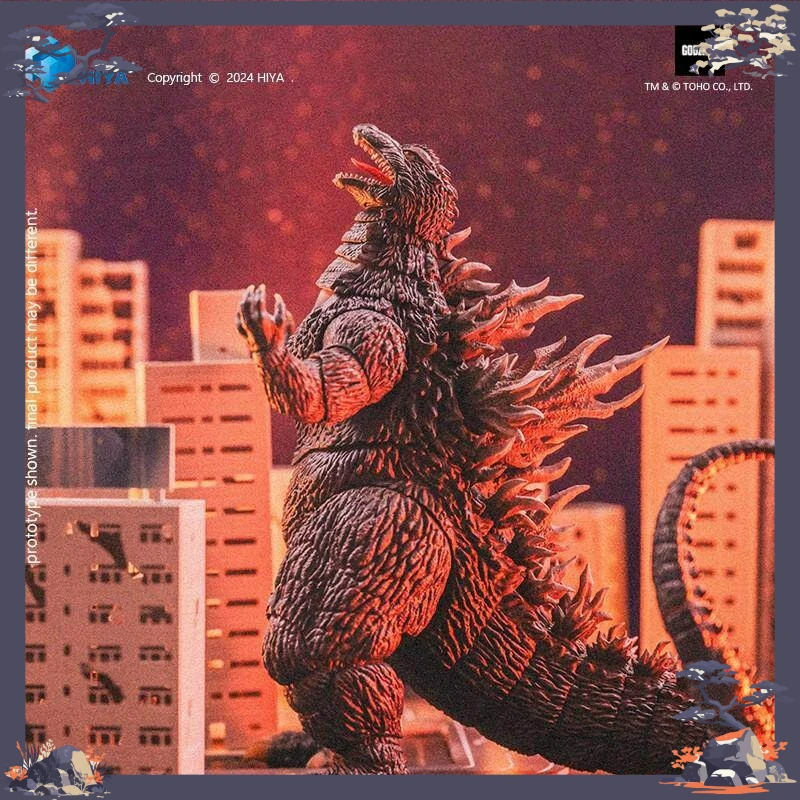 

[Pre-Order]18CM HIYA Action Figure Exquisite Basic Series Godzilla AGAINST MECHAGODZILLA 2002 Godzilla
