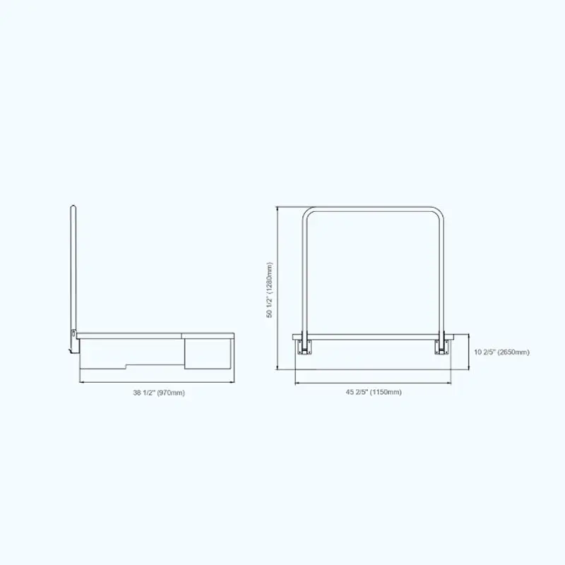 Conduttore professionale per orchestra Podio grande a ponte singolo Podio per direttore firma