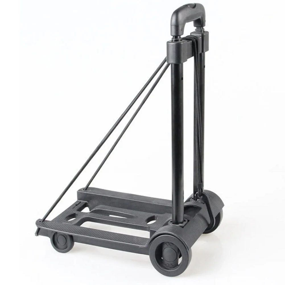 Utility Rolling Carts With Wheels with Wheels Foldable Luggage Dolly Rolling Carts With Wheels Portable Fold Dolly