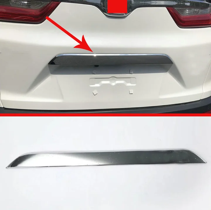 

ABS Chrome Rear Trunk Lid Cover Trim For Honda CR-V CRV 2017 2018 Car Accessories Stickers