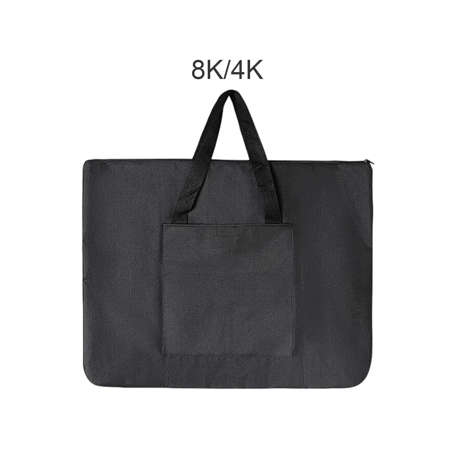 حقيبة محفظة فنية مع مقبض حقيبة حمل فنية متعددة الأغراض لرسم الملصقات ورسم الفنان ووضع العمل الفني