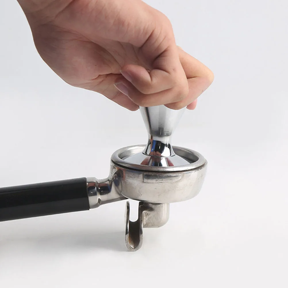 

Stainless Steel Tamper Ergonomic Design Uniform Coffee Making Tool Pressure Coffee Making Tool for Home Cafe Bar