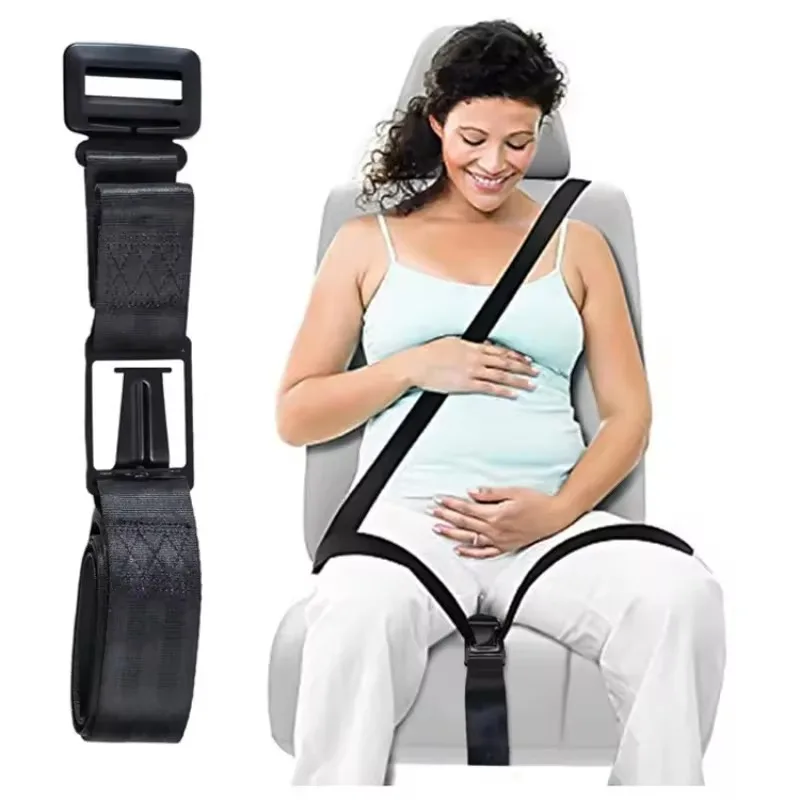 Pregnant for Women Car Seat Belt Safety Adjuster Anti-collision Shock Dispersing Extender Driving Protection Accessories