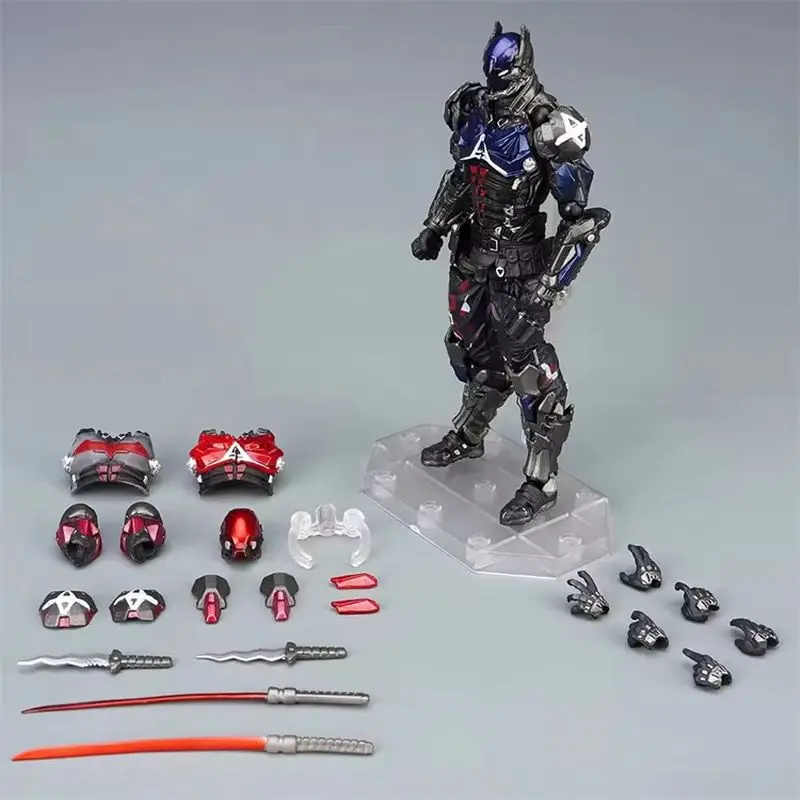 17 cm Verbazingwekkende Yamaguchi Arkham Knight Batman Red Hood Figuarts Game Action Figure Model Speelgoed Collectie Verrassing Kerstcadeau