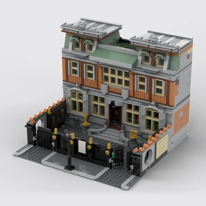 Technical Street View Model Moc Bricks Jeweler's Town Mansion Modular Building Blocks Gift Toys For Children DIY Sets Assembling