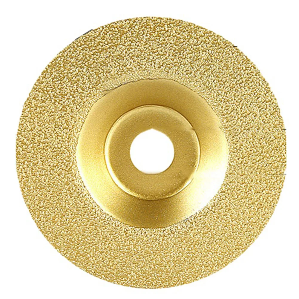 New Cutting Disc Grinding Wheel Blade 1pc Wear-resistant Diamond Cutting Disc Dry Grinding Disc Silver/ Gold High Quality