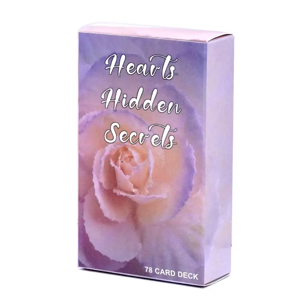 قلوب أسرار مخفية أوراكل بطاقات التارو سطح السفينة حالات بطاقات لامعة التوأم لهب سطح السفينة المشاعر رسائل سطح السفينة 78 بطاقة مجلس Gam #2