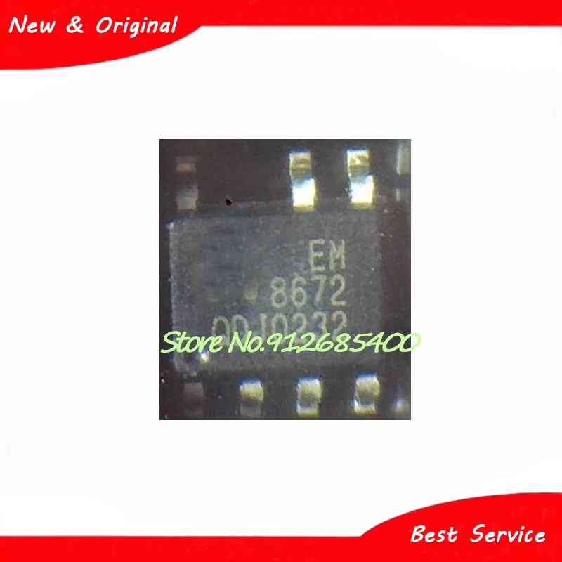신제품 및 정품 재고, EM8672G7 SOP8, 로트당 5 개