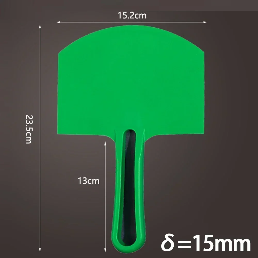 1Pc Curved Bucket Scoop Putty Knife Scraper Spackle Paint for Finishing Plaster Scraping Decals Patch Construction Tools