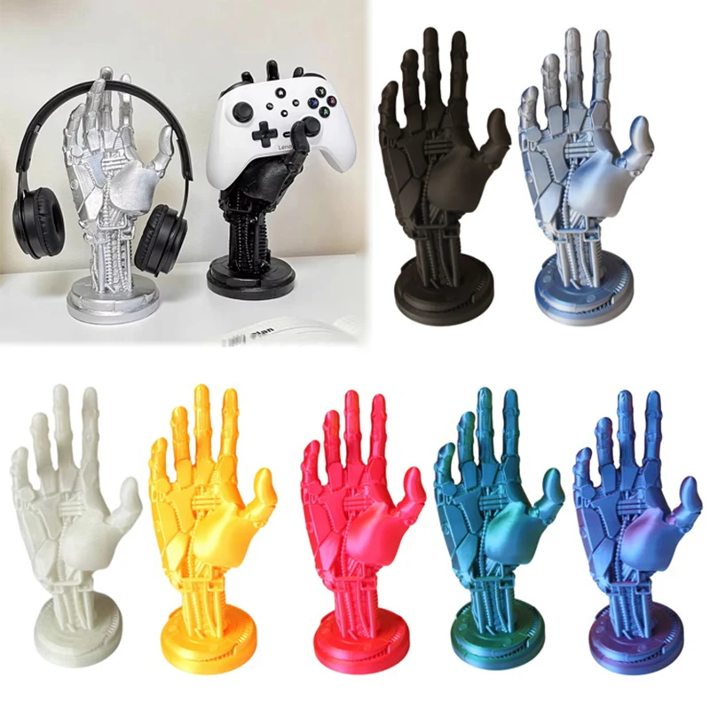 3D Printed Controller Handle Storage Headphone Stand Suitable for Decorating Game Controller Desktop Ornaments Home Decoration