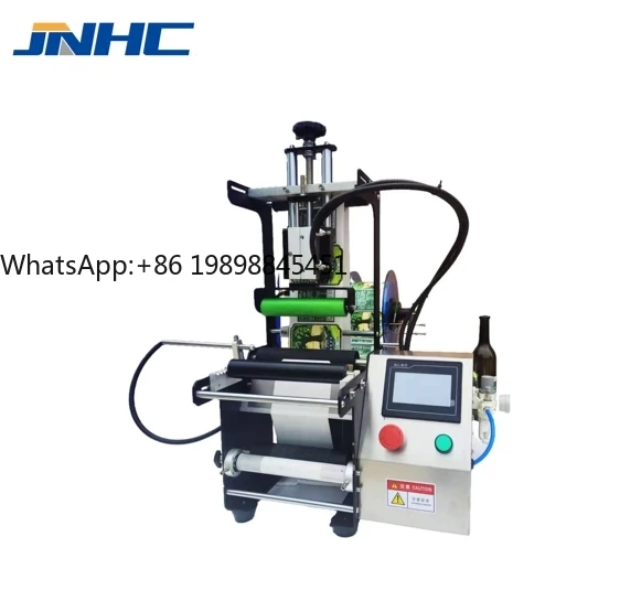 

Desktop Semi-Automatic Label Applicator Bottle Labeling Machine Self-Adhesive Labels for Metal Cans Glass Motor Core Component
