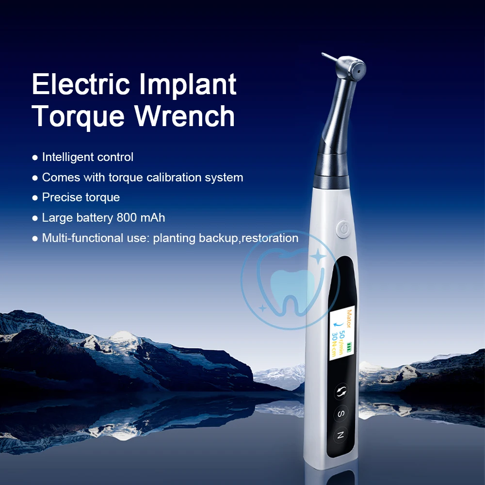 Dental Torque Electric Wrench Driver Wireless Planting Torque Wrenches Implant Universal Dentistry Repair Tools