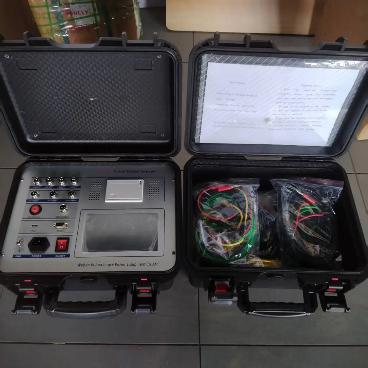 High Precision CB Circuit Breaker Dynamic Characteristic Tester High Voltage Switch Circuit Breaker Analyzer HV Test Machine