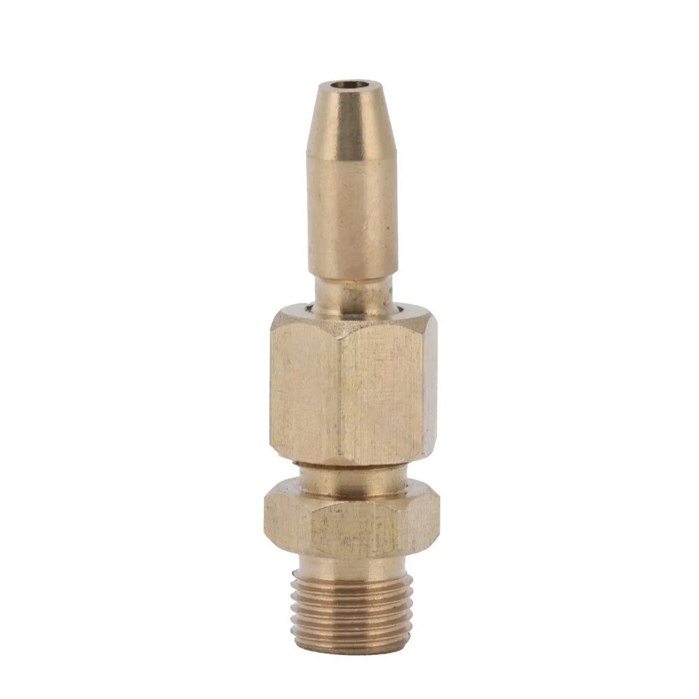 

10pcs Male Thread Fountain Nozzle G1/8 Easy Installation Fountain Spray Head Brass G1/4 Fountain Sprinkler Garden Pond