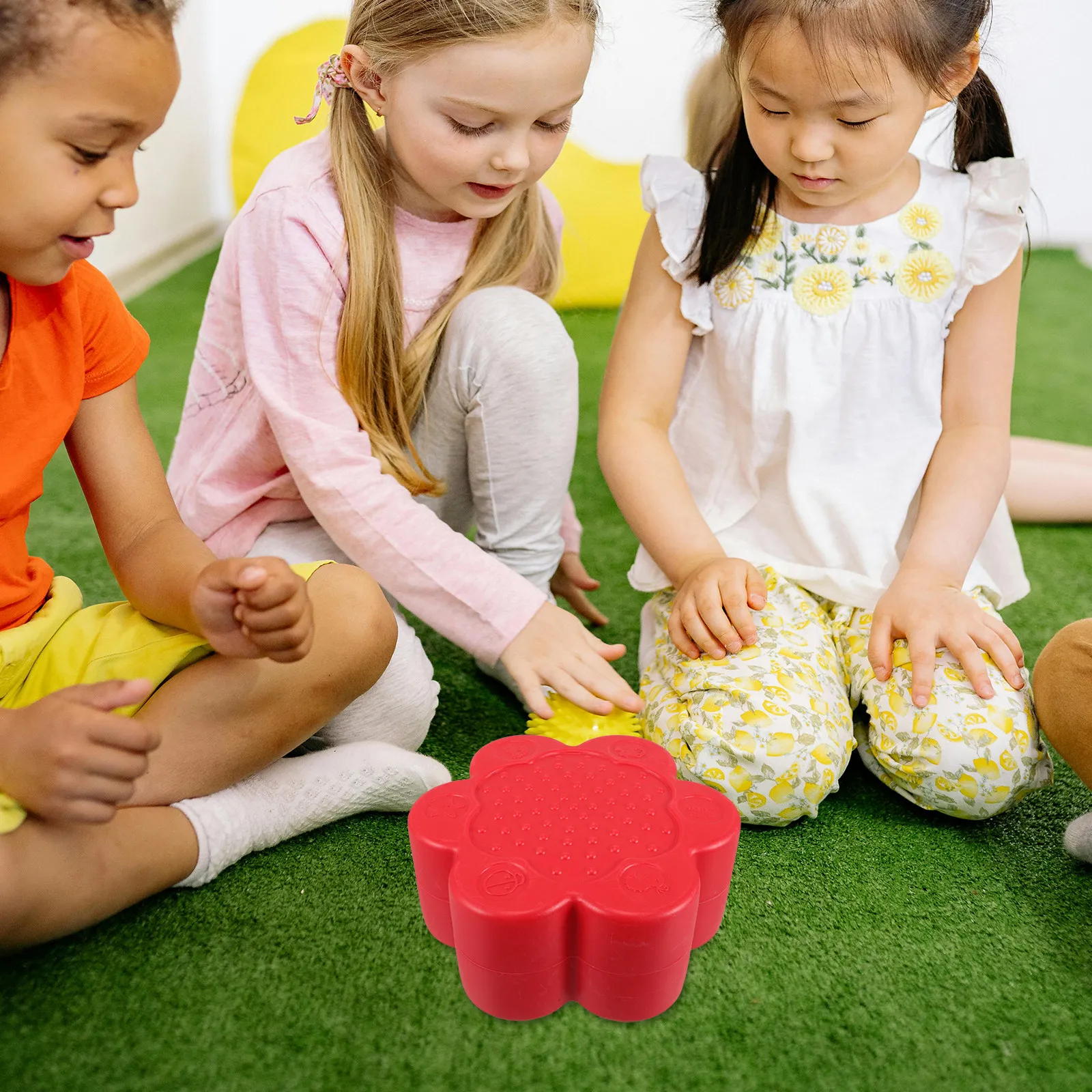 Kids Education Steps - Pietra di Equilibrio in Plastica Colorata,