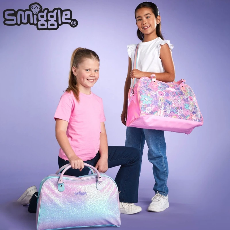 In Stock Australia Smiggle Travel Bag Student Large Capacity Crossbody Bag Handbag Gift