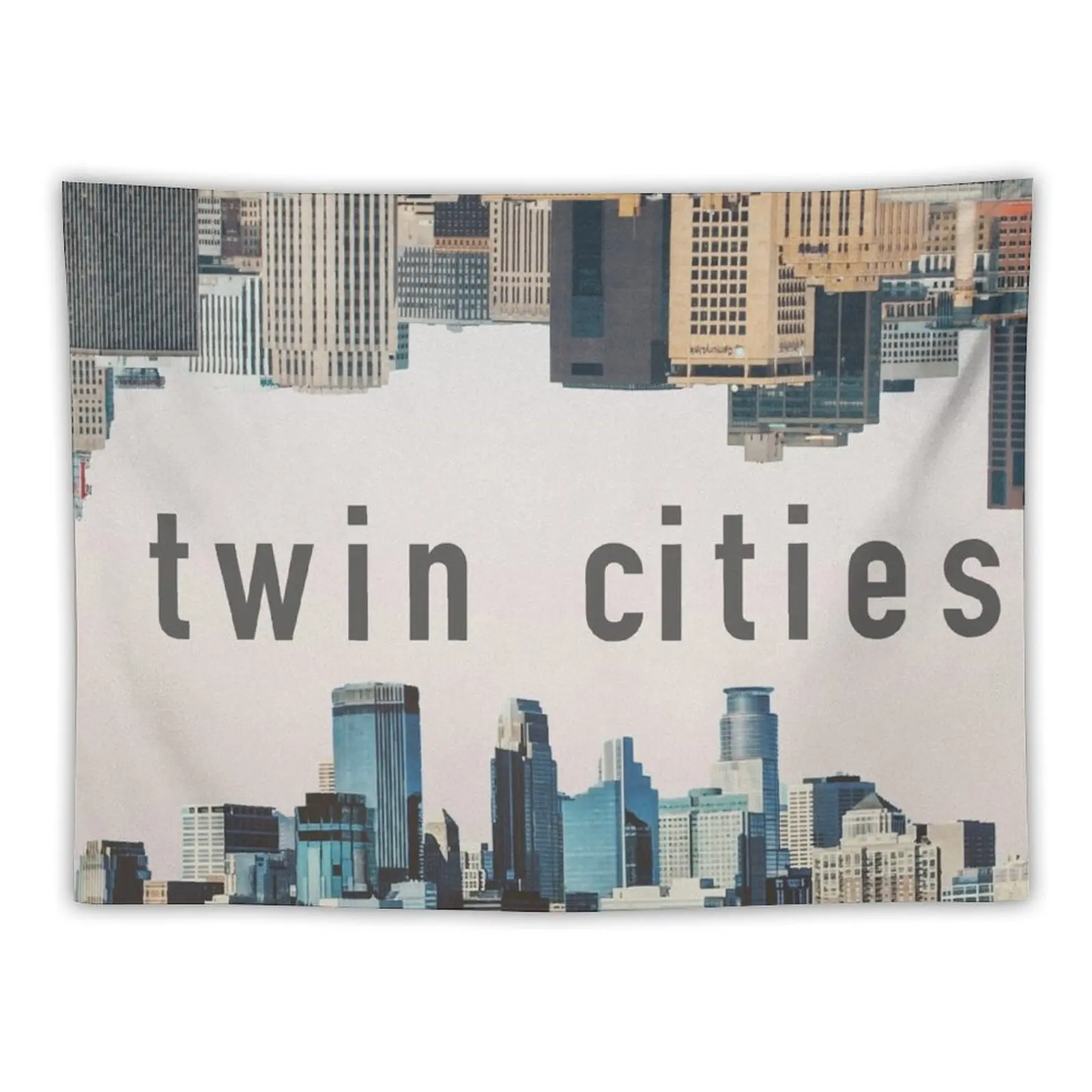 

Twin Cities Minneapolis and Saint Paul Minnesota Tapestry Japanese Room Decor Decoration Bedroom Tapestry