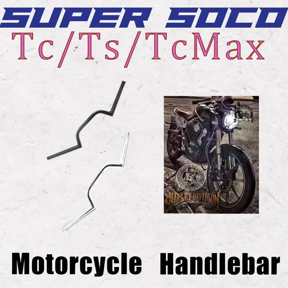 

For Super SOCO TC TS TCMAX Motorcycle Handlebar Hand Fat Handle Bar