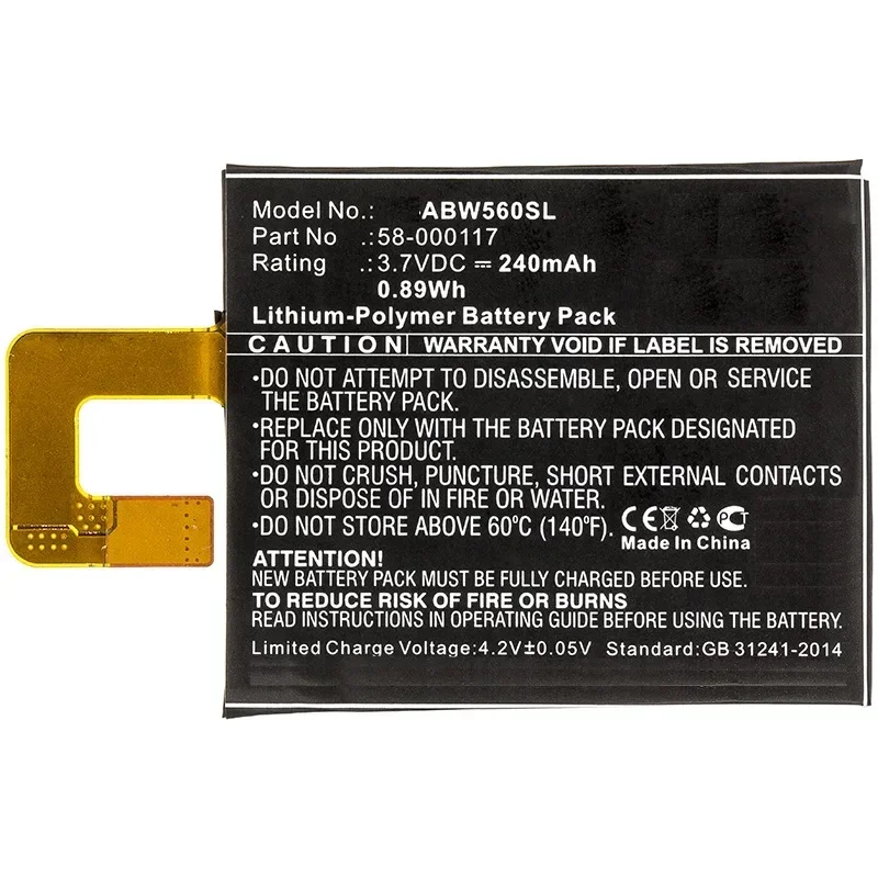 بطارية 240 مللي أمبير في الساعة 58-000117 لأمازون 223337 SW56RW Kindle Oasis KO1 Oasis 1 Oasis2 Oasis 3 بطارية القارئ الإلكتروني