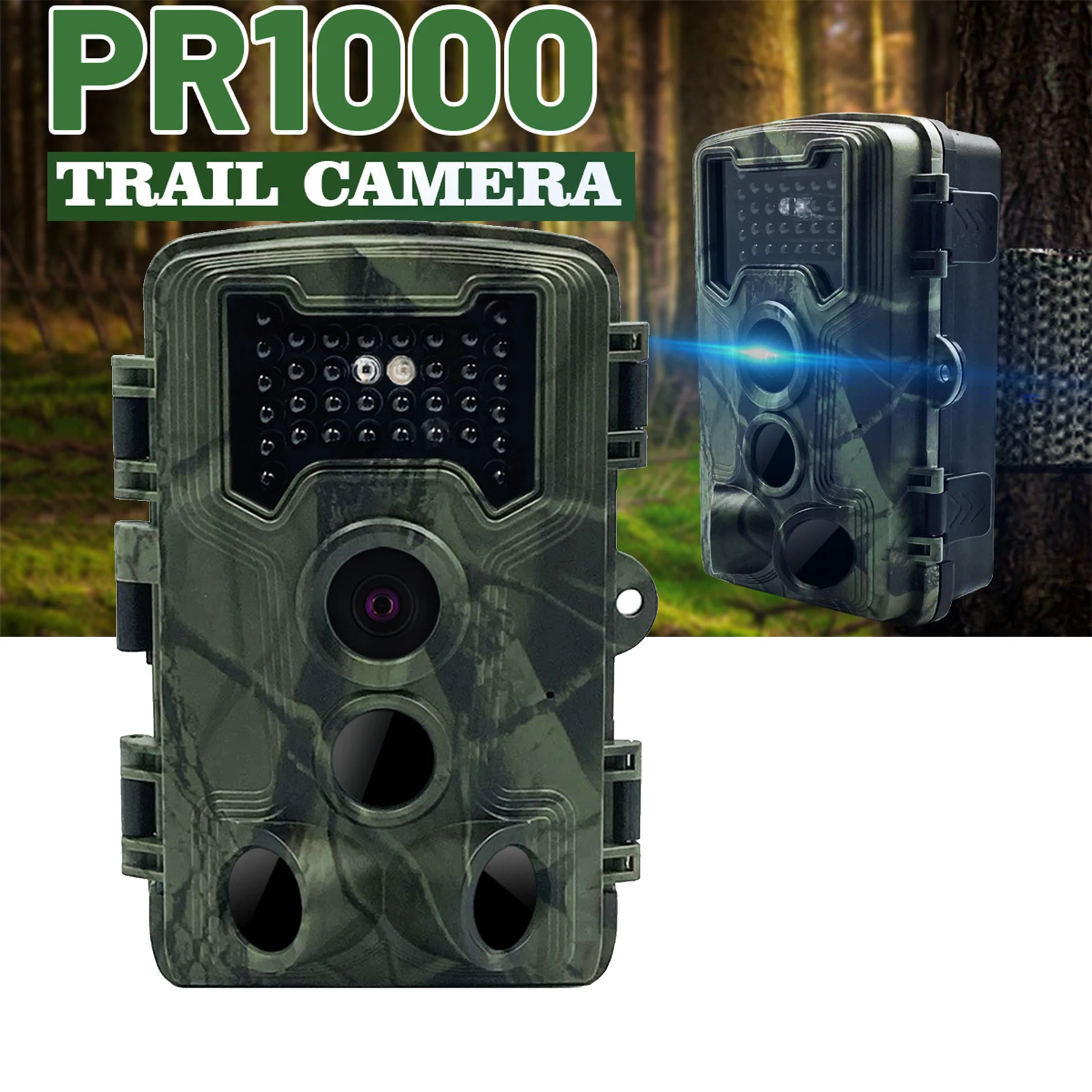 

Водонепроницаемая ИК-камера для охоты, с ночным видением, 3 пассивными датчиками