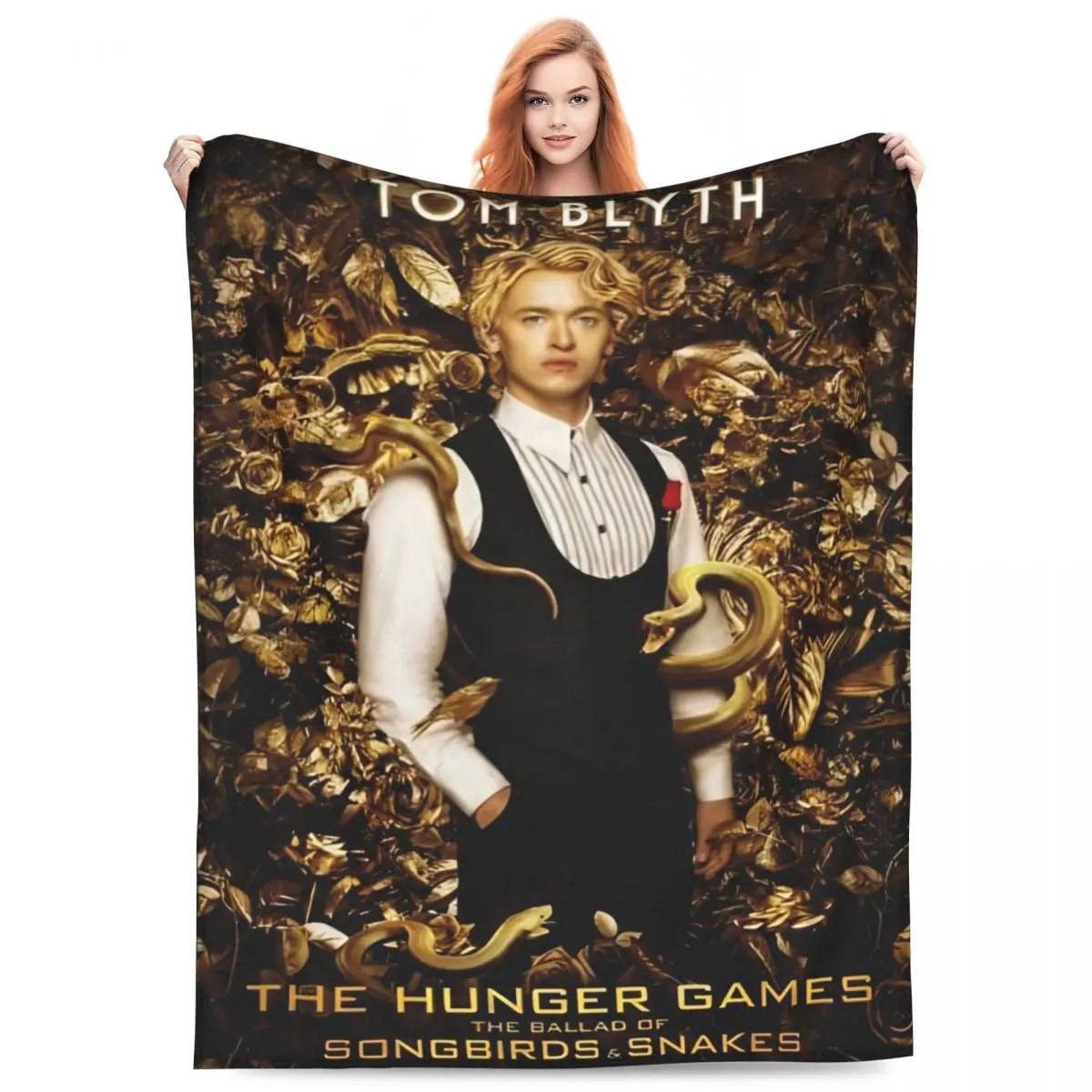 Relax The Hunger Games The Ballad Of Songbirds&Snakes Blanket Sofa Decorative Coriolanus Throw Blankets Warm Fleece for Bedroom