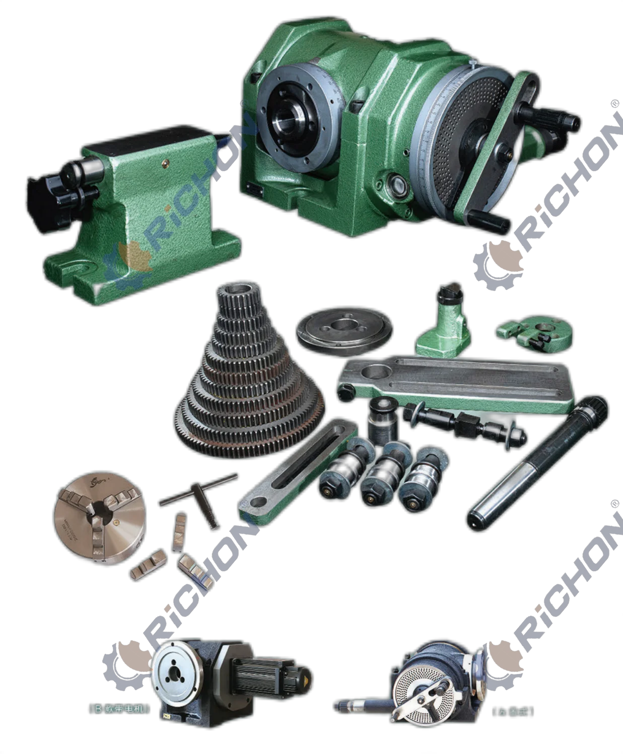 

F11-125 Universal Dividing Head F11 Universal Dividing Head for Milling Machine