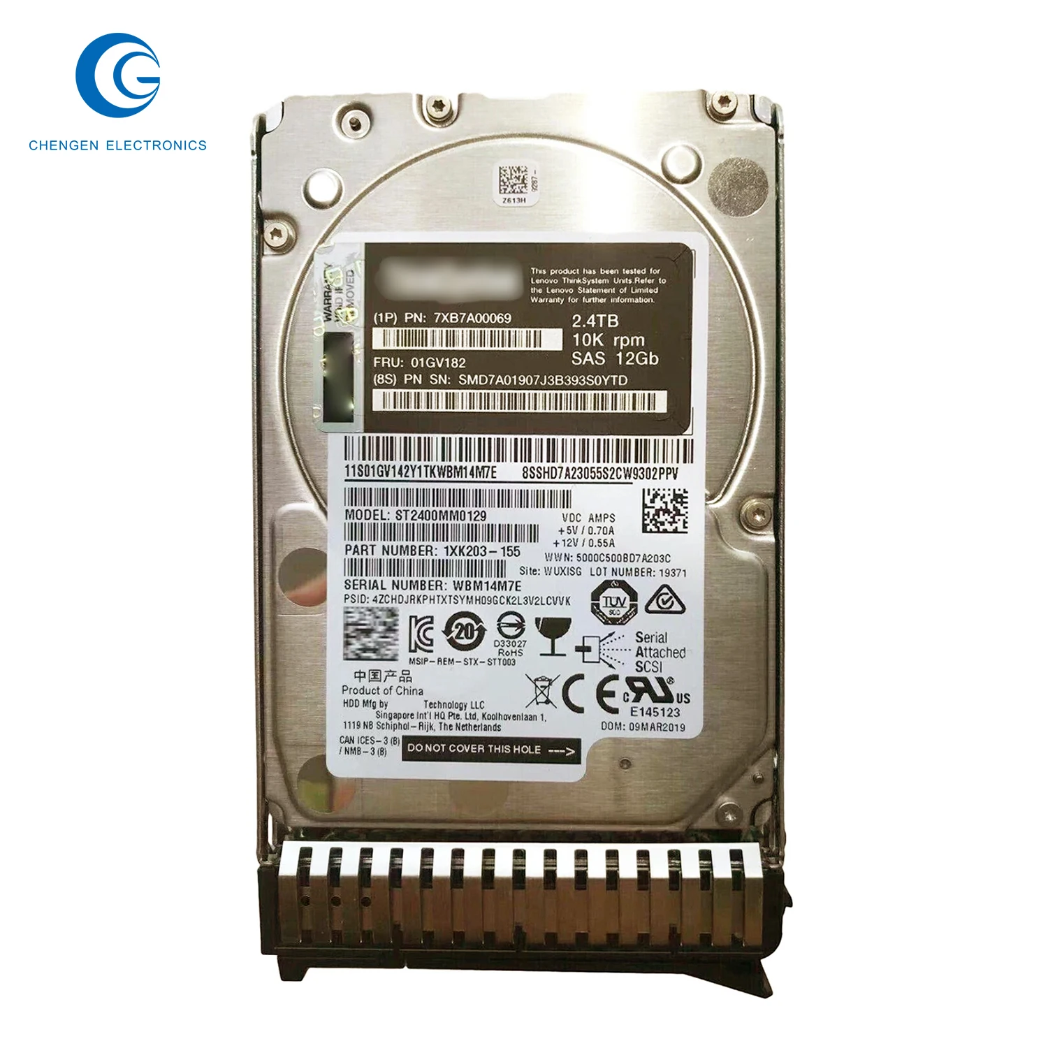 

Wholesale Price 7Xb7A00069 2.4Tb Hdd 10K Sas 12G 512E Internal Hdd 2.5 Inch Hard Disk Drives Hot Swap