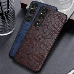 Case for Sony Xperia 1 10VI Business wind cortex pattern Leather cover for XPeria 1VI case