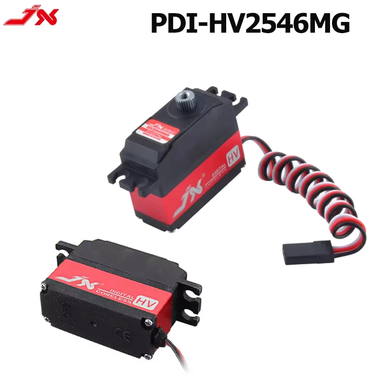 Jx PDI-HV2546MG 25g metal engrenagem digital de alta tensão coreless motor cauda servo para rc trex alinhar alzrc 450 500 helicóptero