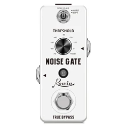 Gitaar Noise Gate Pedaal Noise Killer Pedalen Ruisonderdrukking Effecten Voor Elektrische Gitaar Hard Soft 2 Modi