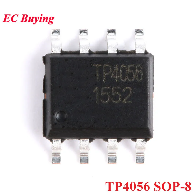 10/5pcs TP4056 SOP-8 TP 4056 SOP8 1A Linear Lithium Ion Battery Charge Chip Charging IC New Original