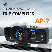 YUNYI 2022 New Acclope AP-7 OBD2 GPS Smart Gauge Speedometer For Car HUD