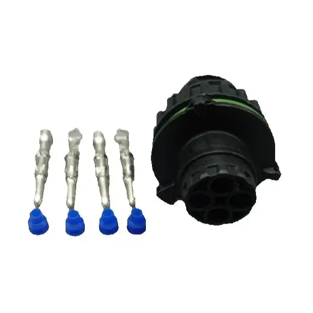 shhworldsea 5/30/100sets composite plastics socket cover ,conector cover case railway round connector 1-967402-1