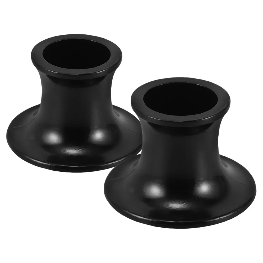 2pcs Classic Manual Razor Stand Holder – Universal Alloy Base for Vintage Shaving Brush & Razor