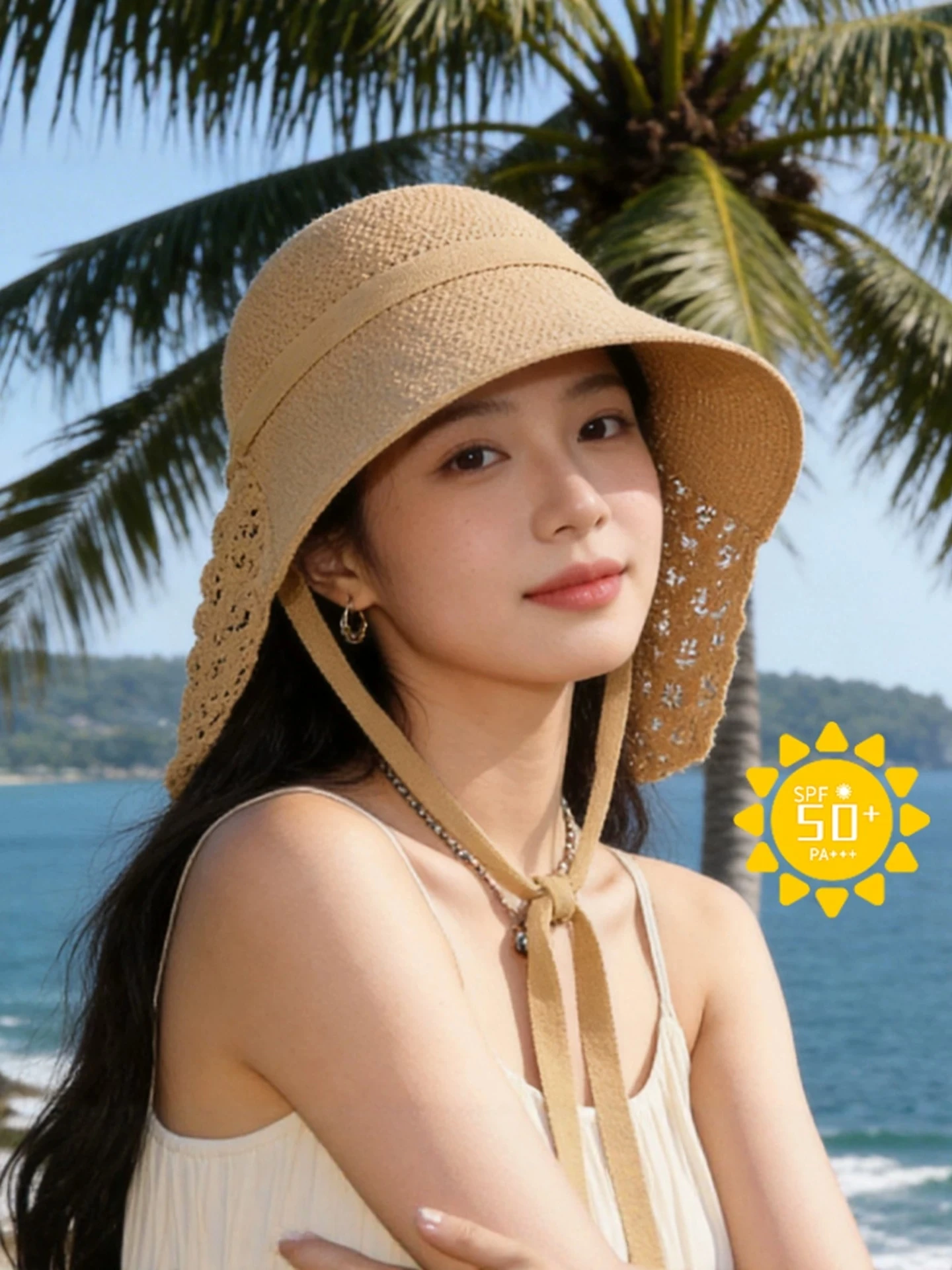 women's-wide-brim-fishing-hat-summer-uv-protection-sunscreen-beach-anti-uv-neck-protection-hat-fashionable-breathable-hat