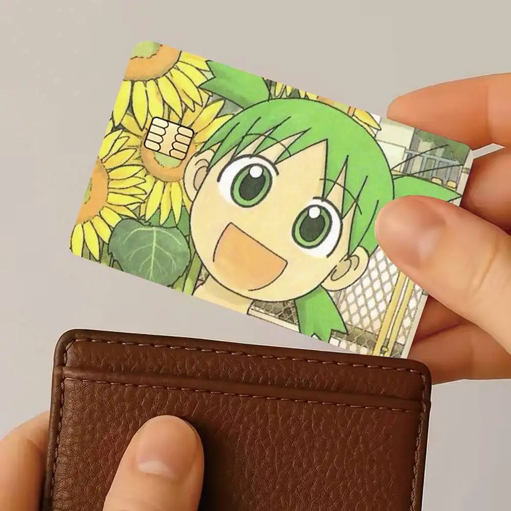 Y-Yotsuba K-Koiwai  Credit Card HD Stickers Game Card Decal Small Chip Waterproof Sticker Gift