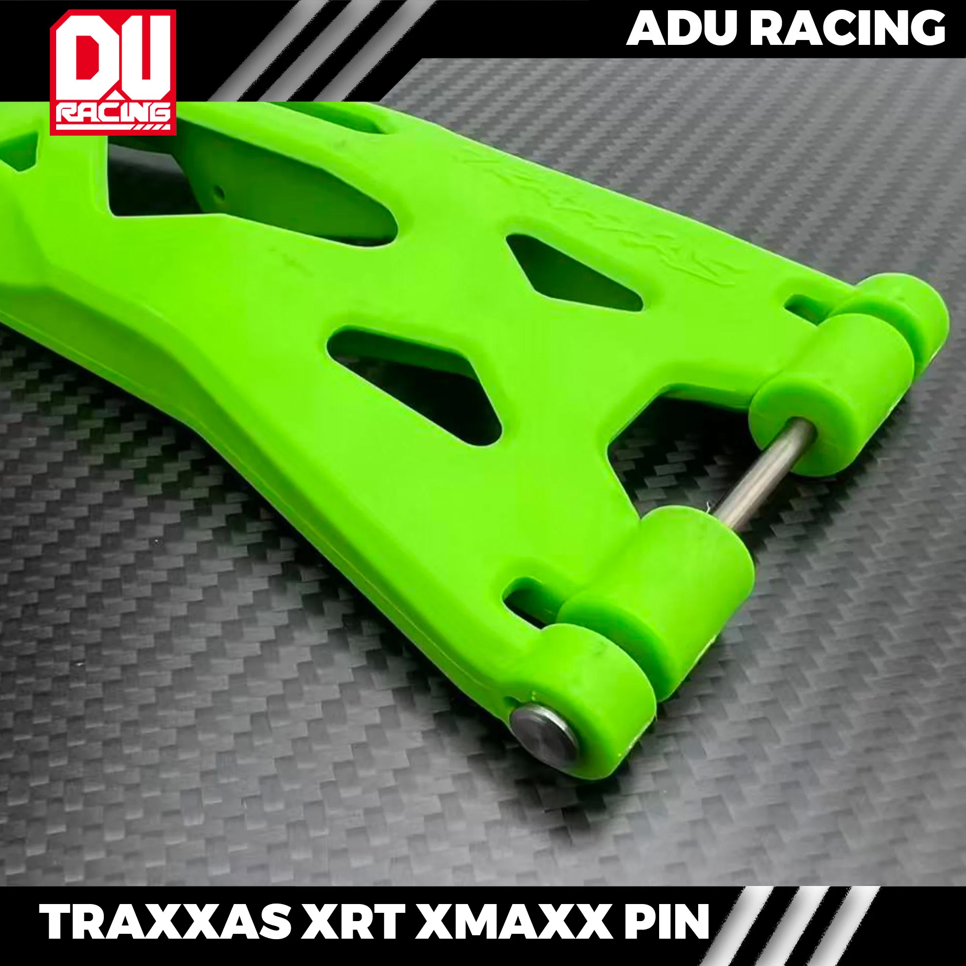 ADU RACING SKD61 HARD STEEL run through pin for TRAXXAS X-MAXX XRT