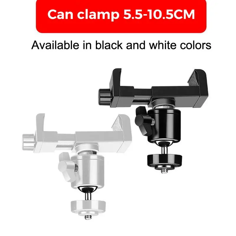 1Set 360° Rotation No Punching Clip Mount Webcam Stand For Camera Monitor Camera Holder Home Mounting