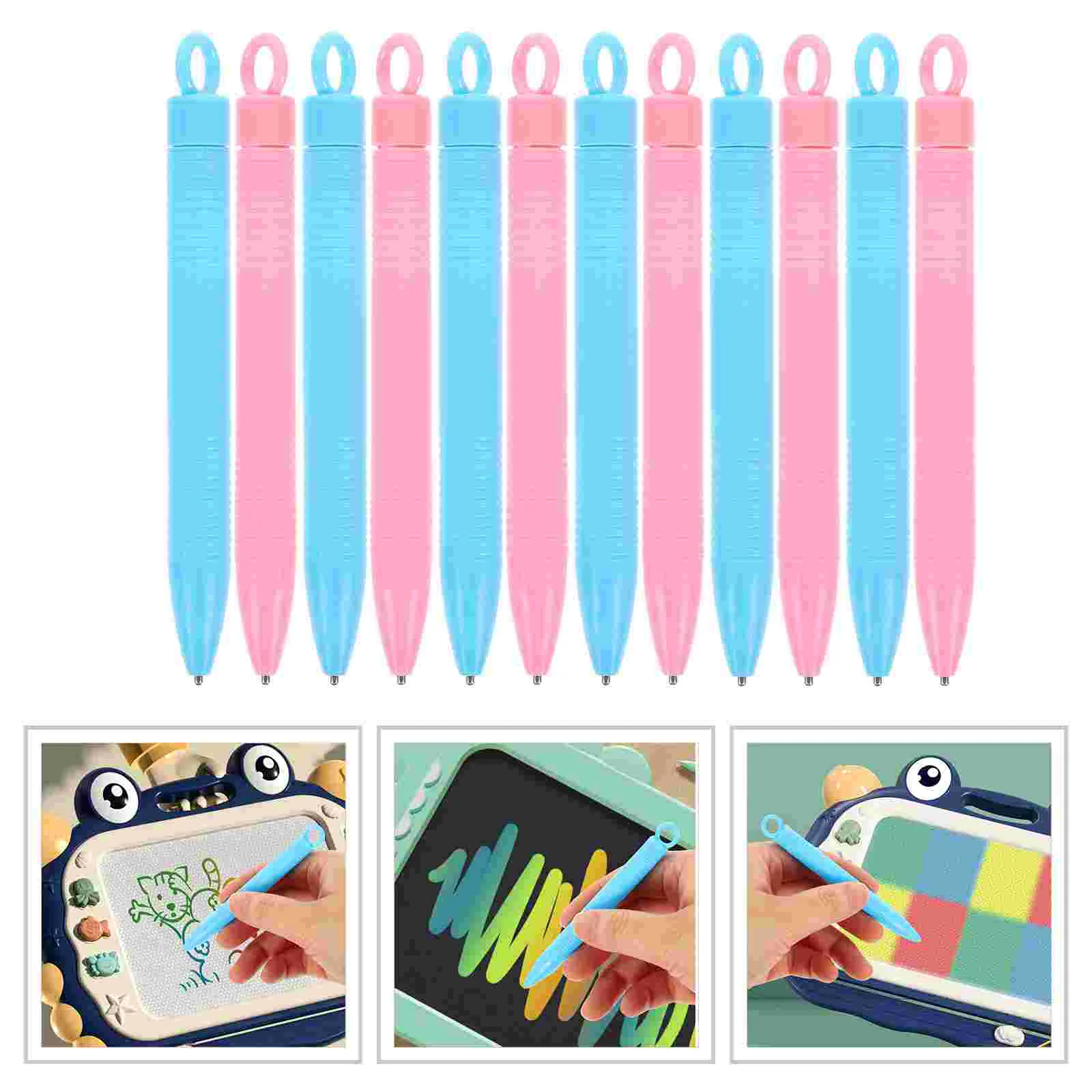 20 Pcs Drawing Board Magnetic Pen Doodle for Kids Replacement Stylus Magnets Pens Graffiti